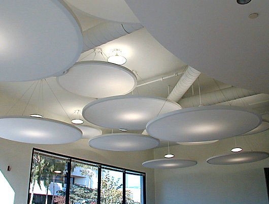Conwed Eurospan#153 Translucence Acoustical Stretched Fabric Ceiling System