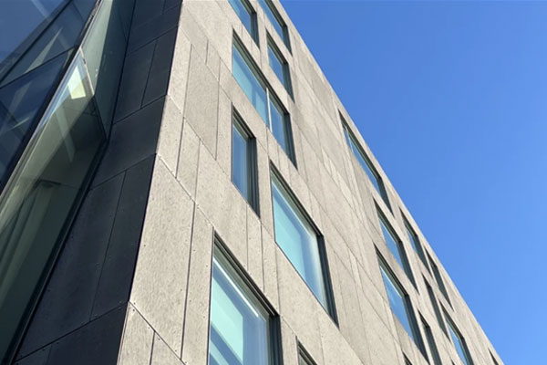 Petrarch Alabaster Smooth & Riven Composite Stone Rainscreen Cladding Panels